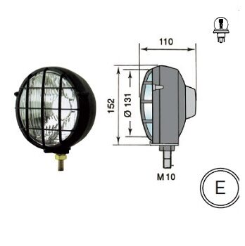 540.00 – Faro Vertical Plastico C/R.