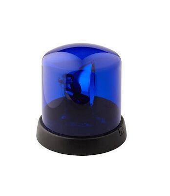 2RL 008 065-011 – Halógena-Luz de identificación omnidireccional – KL 8000 – 24V – azul – montaje exterior/atornillado – Conector: Conector plano