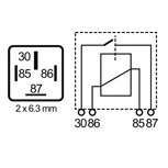 MR29 – Relé Polivalentes Interruptores 70A. 12V.