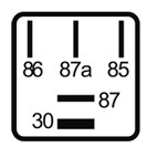 MR3 – Microrelé Inversor Con Resistencia 20/10A.