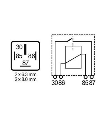 MR47 – Relé Interruptores 30A. 24V.