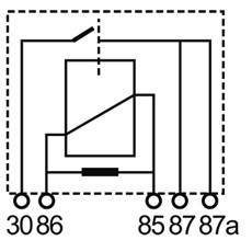 MR4 – Microrelé Inversor Con Resistencia 24V