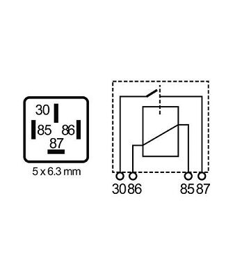 MR58 – Relé Interruptor 22A. 24V