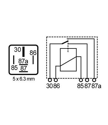 MR71 – Relé Interruptor Doble Salida 22A. 24V