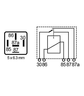 MR76 – Relé Polivalente Inversor 22/10A. 24V.